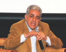 Hamdeen Sabahi previously visited AUC's New Cairo campus in April 2011